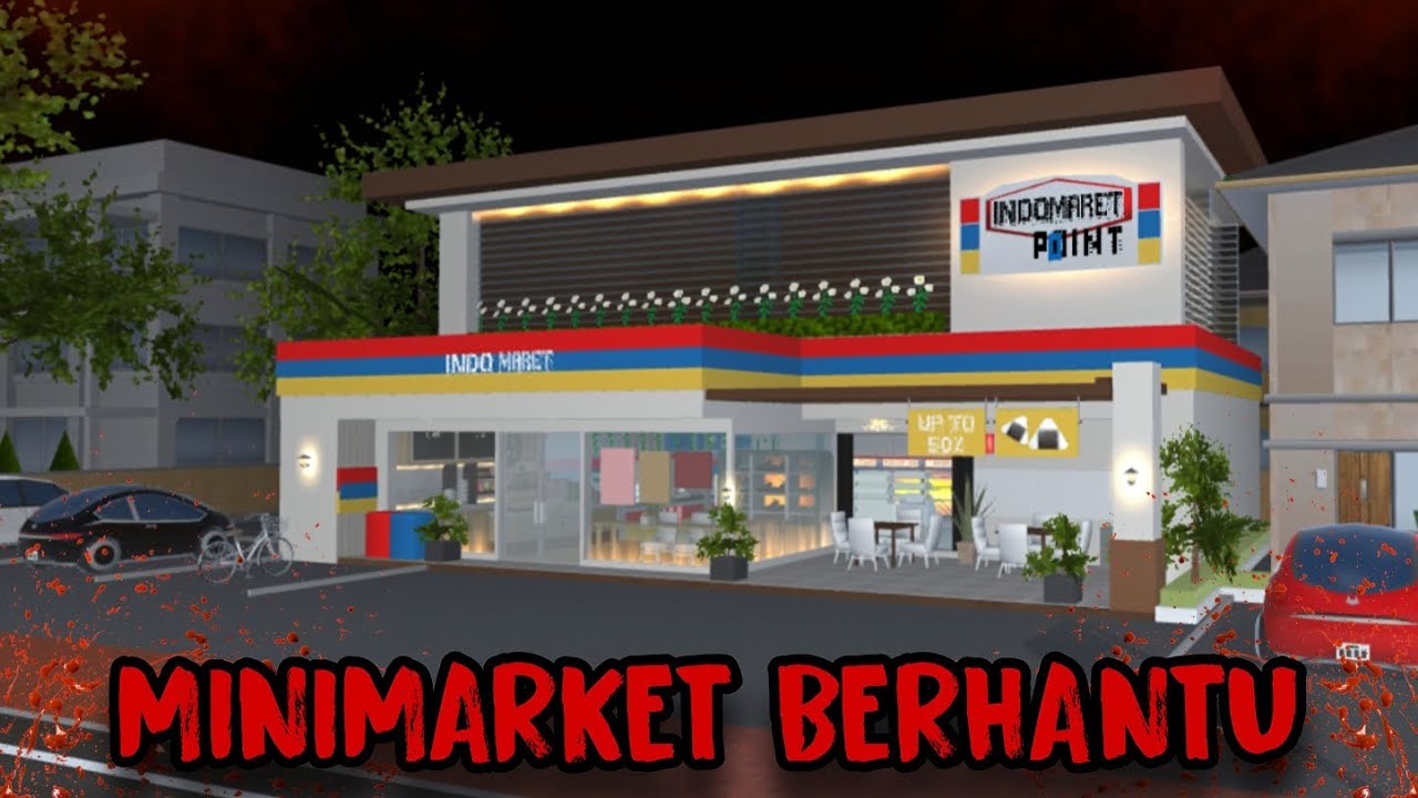 MINIMARKET BERHANTU || HORROR MOVIE SAKURA SCHOOL SIMULATOR