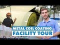 How Is Metal Roofing Coil Painted? Metal Coaters Paint Line Tour