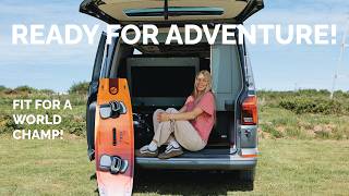 We Built a Campervan for a World Champion | Hannah Whiteley’s First Van Adventure