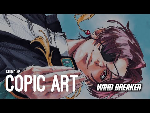 WIND BREAKER 蘇枋隼飛 WIND BREAKER】蘇枋隼飛😍😍描いてみた | Drawing Hayato Suo