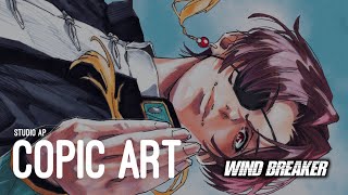 【WIND BREAKER】蘇枋隼飛😍😍描いてみた | Drawing Hayato Suo