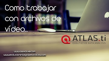 Taller Atlas.ti 8 - (sesión 13) Codificación en video