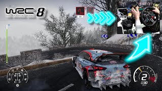 WRC 8 Hyundai i20 Col de Braus / Logitech G29