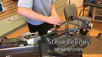 Time Lapse: How to String a Head Ignition Squash Racquet