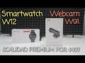 ⌚Smartwatch W12 &amp; Webcam W11 📸 ¿CALIDAD PREMIUM POR $40?🔥👌