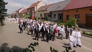 The Feast of the Body and Blood of the Lord in Dolní Bojanovice was, as always, spectacular