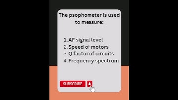 The psophometer is used to measure #viralvideo #short #trendingshorts