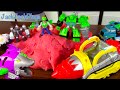 Transformers Rescue Bots Toy UNBOXING: Boulder Tunnel Rescue Drill  + Shark Attack  Play Doh