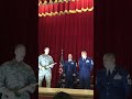 A Glimpse of an Air Force Chief Master Sergeant Promotion Ceremony #shorts