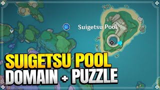How to Unlock Suigetsu Pool's Domain   Puzzle | World Quests and Puzzles |【Genshin Impact】