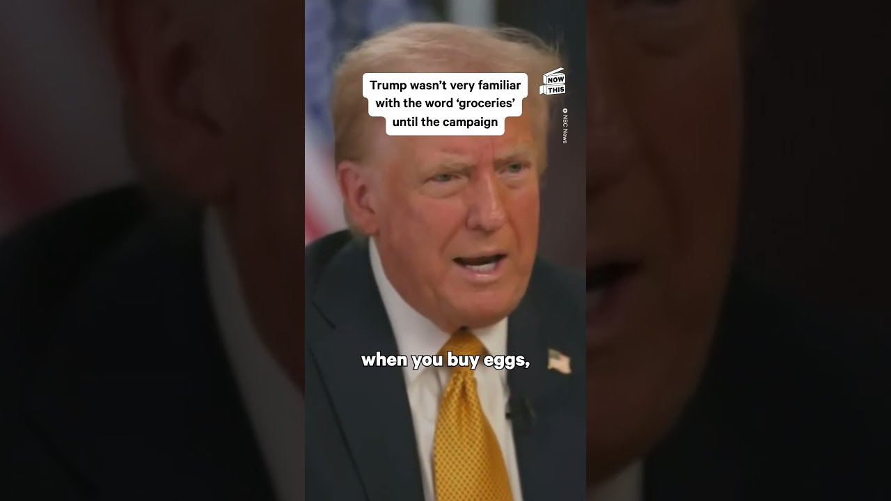 Trump Discovers Groceries On The Campaign Trail