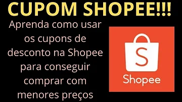 Como usar o cupom do Shopee?