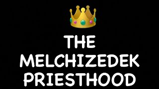 ￼The￼ Priesthood of Melchizedek is superior than the Aaronic Priesthood.