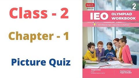 IEO ~  International  English Olympiad |  Class - 2 | C - 1 | Picture Quiz | By - Sudhir Sir