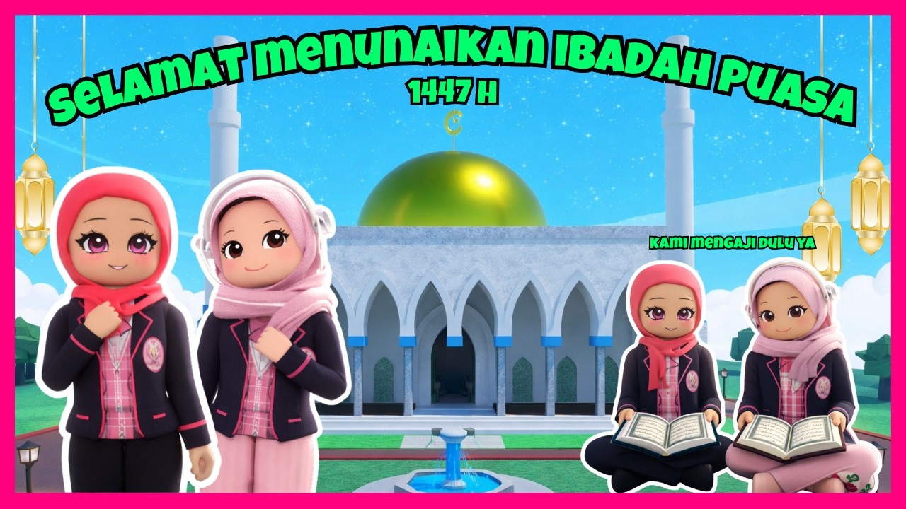 SERU! TAN GAMING DAN BILA GAMING MENJALANKAN HARI PERTAMA PUASA DI MASJID AT TAUBAH