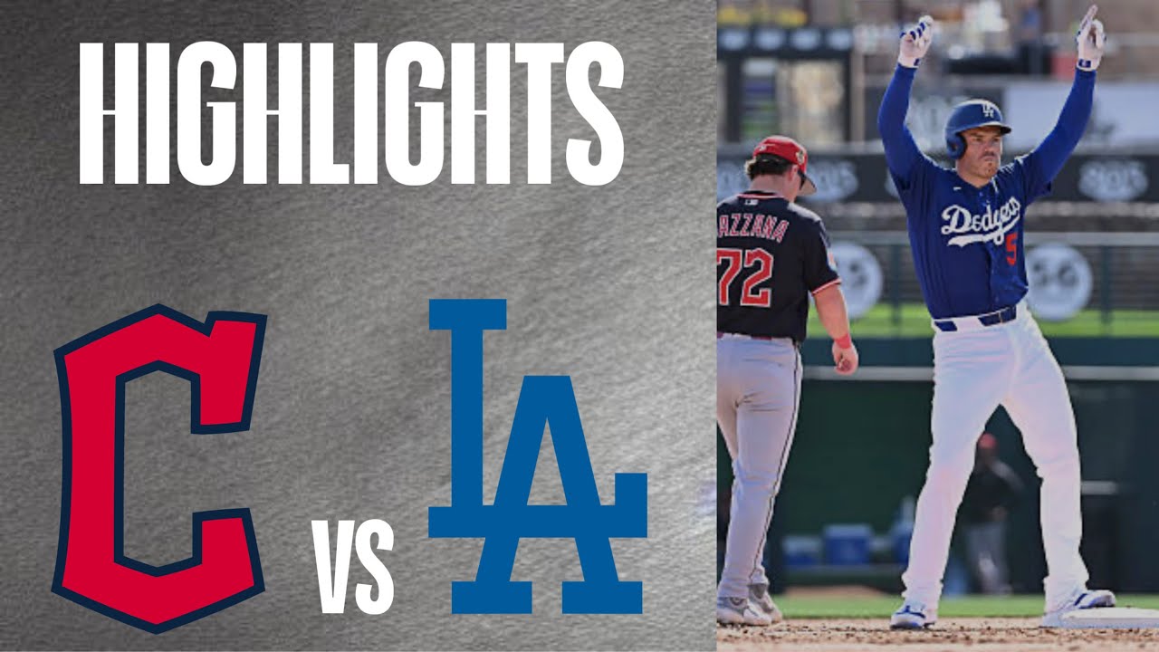 Spring Training Highlights - Guardians vs Dodgers (Feb 24, 2026) 