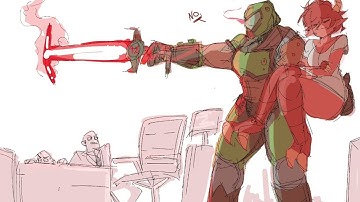 DOOM | put the demon girl down, slayer