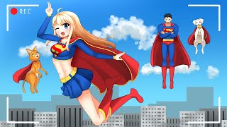 Photogenic (Supergirl and Superman fan art timelapse)