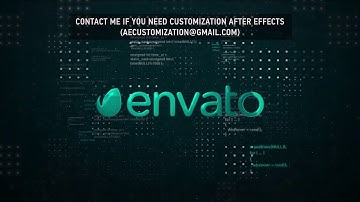 Digital Space Logo Reveal | After Efects Project Files - Videohive template