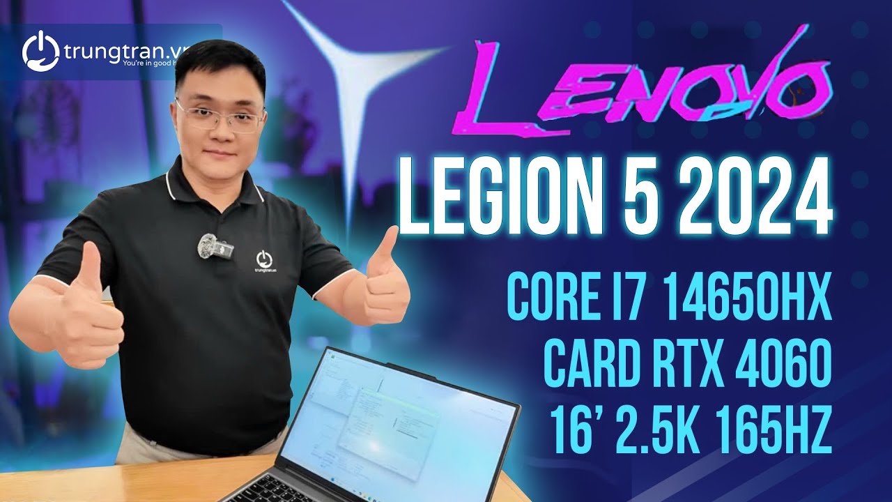 Lenovo Legion 5 2024 i7 14650HX RAM 16GB SSD 1TB RTX 4060 16
