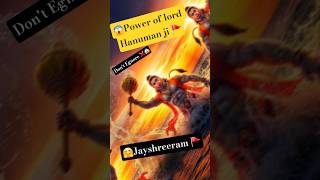 Power of hindu 🚩🔥 ! Jay Shreeram 🚩#jayshreeram #shorts #sanatandharma #hanuman #trendingshorts #ram