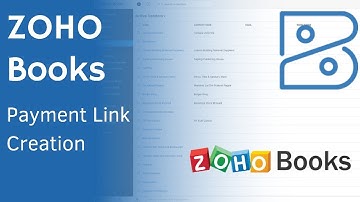 ZOHO Books Payment link Creation