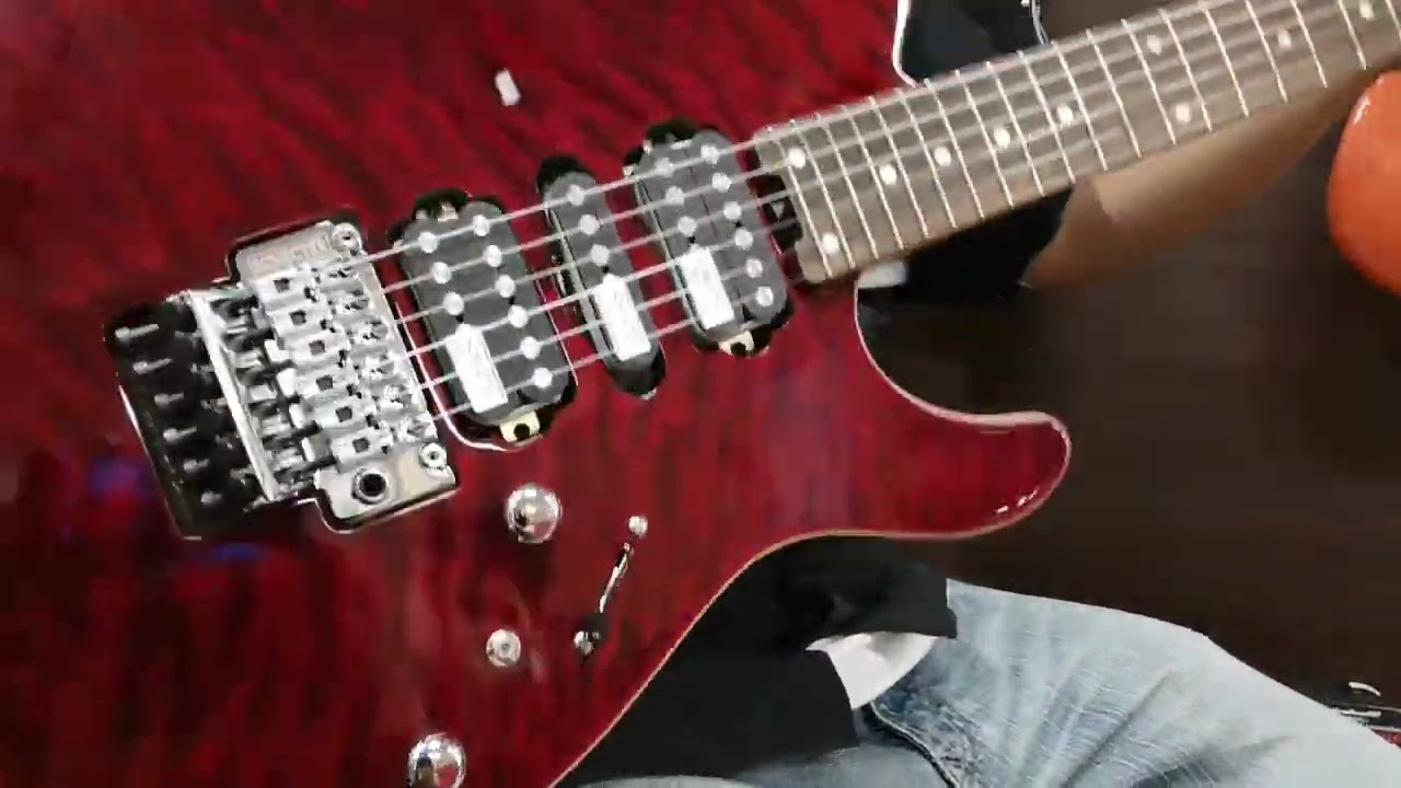 SCHECTER KR-24-2H-FXD シースルーレッド 日本製フルセット SCHECTER シェクター エレキギター | Schecter シースルーレッド