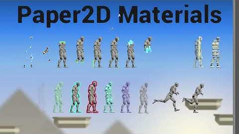 [ Unreal Engine4 / UE4 ]Paper2D Materials