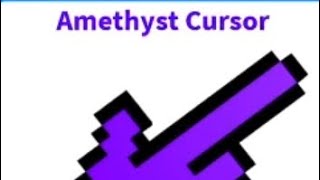 buying amethyst cursor OOOOOOMEGA pain🥲