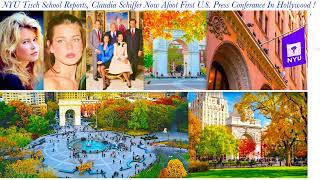 Nyu Tisch School Reports, Claudia Schiffer Now Afoot First Us Press Conferance To Work In Hollywood