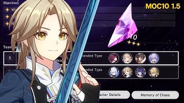 Kafka MonoLN & Jingliu MonoICE | 1.5 Memory of Chaos 10 | 3 Stars | Honkai: Star Rail