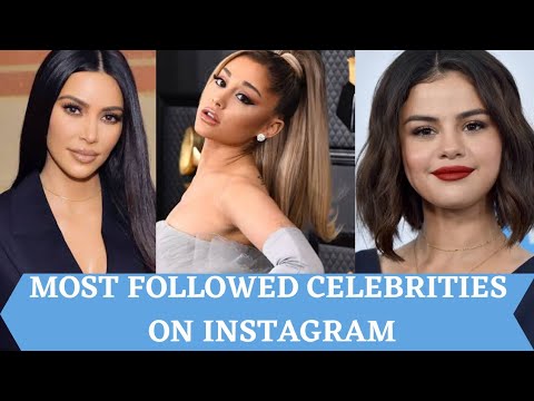 Most Followed Celebrities On Instagram - YouTube
