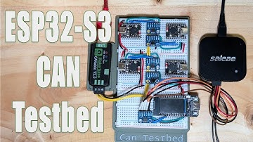 ESP32 CAN Bus Project- Breadboarding