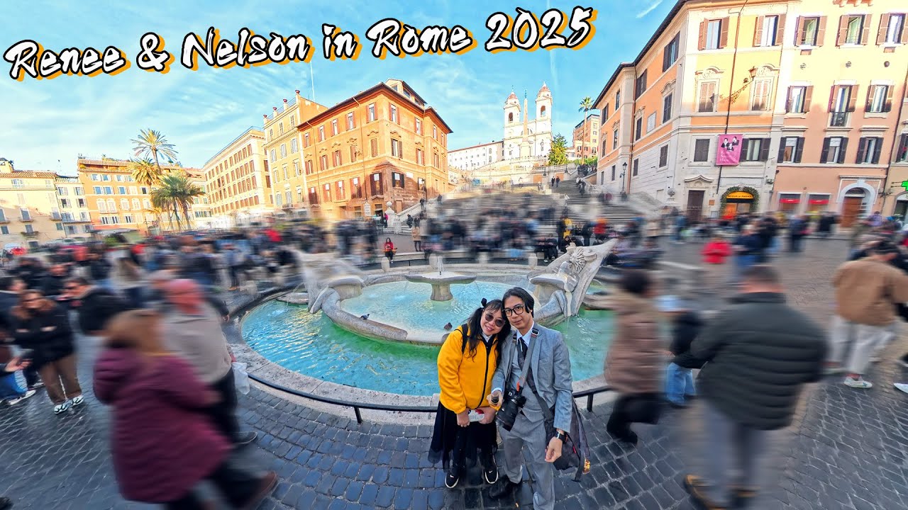 Renee and Nelson Travel in Rome 2025 Dec 十二月羅馬假期 - YouTube