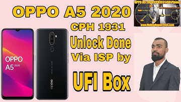 OPPO A5 2020 (CPH1931) PATTERN UNLOCK WITH UFI