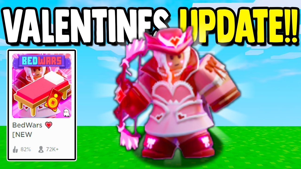 *NEW* VALENTINES UPDATE!! | Roblox BedWars - YouTube