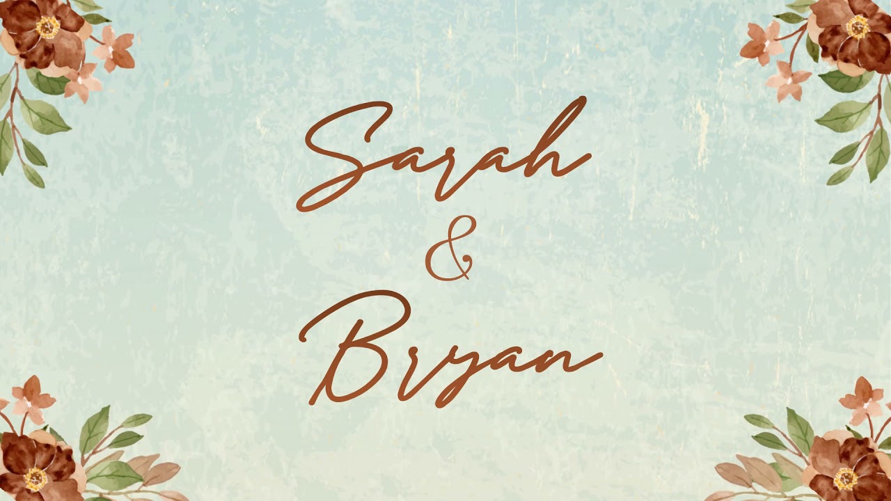 Animated Invitations - Wedding - Invitation | CreativedecorID? - YouTube