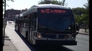 MTA: 2010 NovaBus LFSA Articulated Low Floor [1282] Bx42 bus