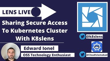 Sharing Secure Access To Kubernetes Cluster With K8slens