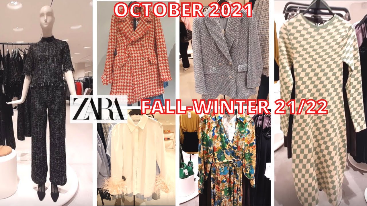 ZARA NEW FALL-WINTER 2021-2022 COLLECTION [OCTOBER 2021] #FASHION #TRENDS -  YouTube