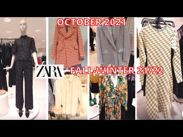 The Bestsellers at Zara, October 2021