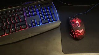 HAVIT HV-KB562CM Mouse & Keyboard Combo Review - By TotallydubbedHD