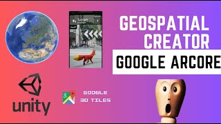 Create World Space AR | Geospatial Creator Tutorial - ARCore in Unity screenshot 4