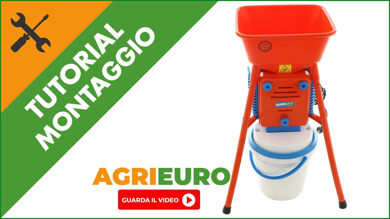 Novital Davide / Golia / Bravò 4V - Elettromulino per cereali: montaggio