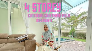 QUICK TOUR I EXCLUSIVE 4 STOREY COURTYARD VILLA WITH SWIMMING POOL RM 2.9 MILLION AT MELAWATI