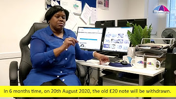New £20 notes - What you need to know (BSL info) - Deaf Umbrella LTD