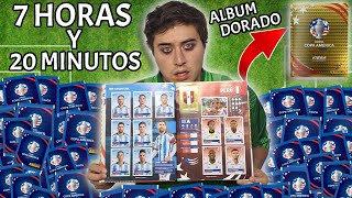 Complete el Álbum DORADO de la COPA AMERICA 2024 en 7 Horas y 20 minutos