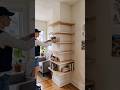 DIY Wrap-Around Bookshelf for Awkward Columns 📚
