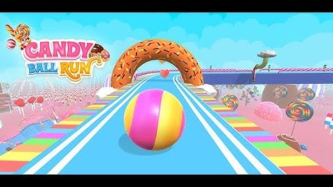 Candy Ball Run - gameplay