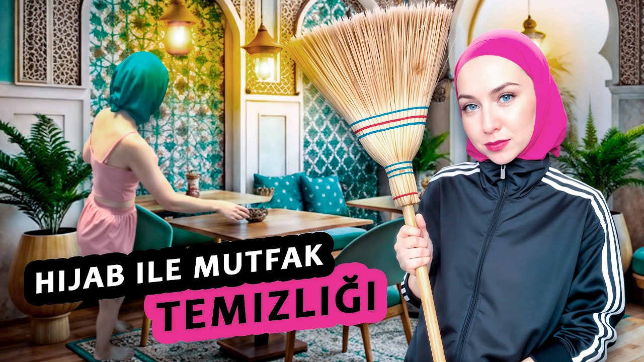Hijab ile Mutfak Temizliği | Ev Düzeni ve Temizlik Motivasyonu